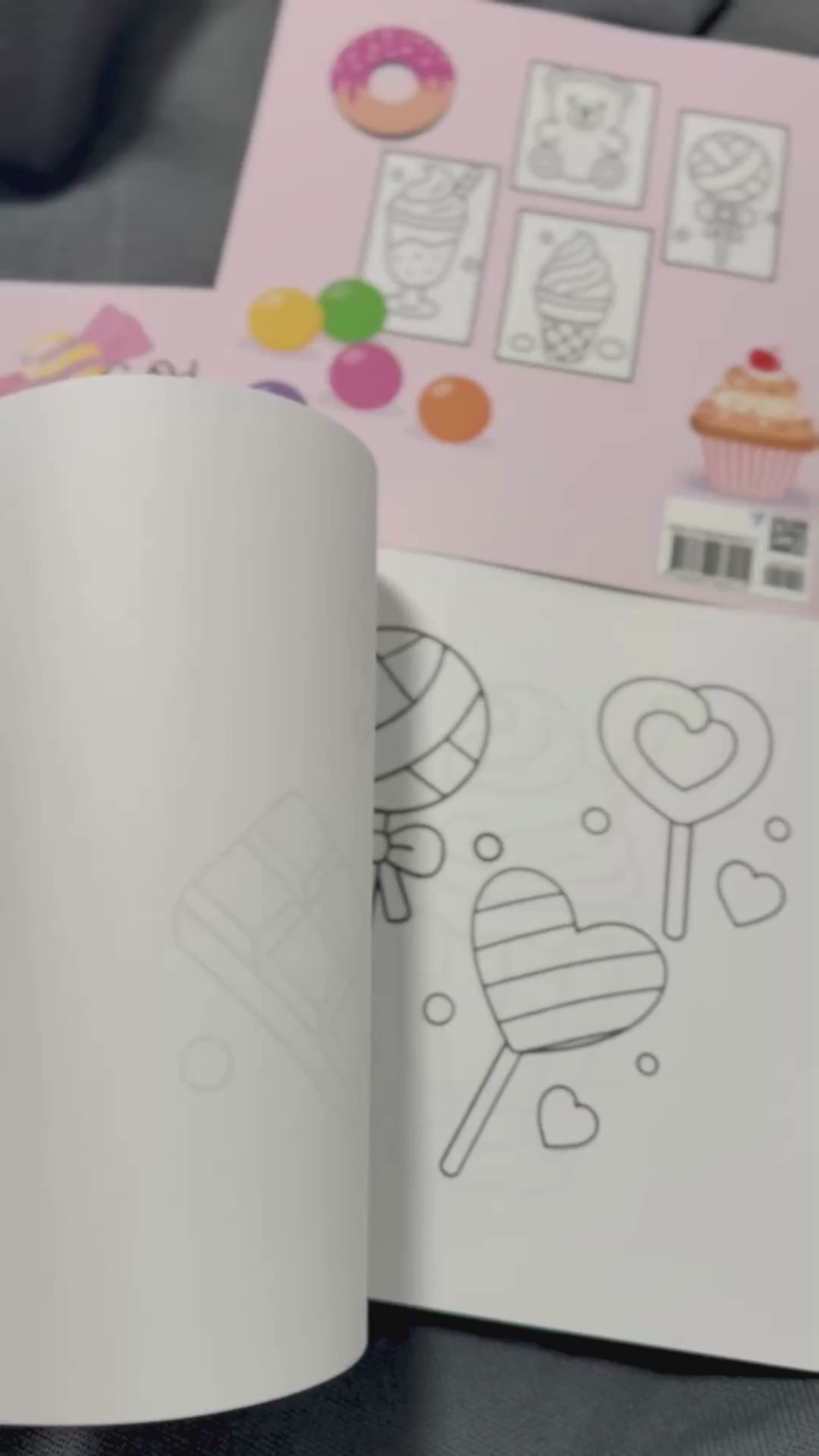 Coloring my favorite candies